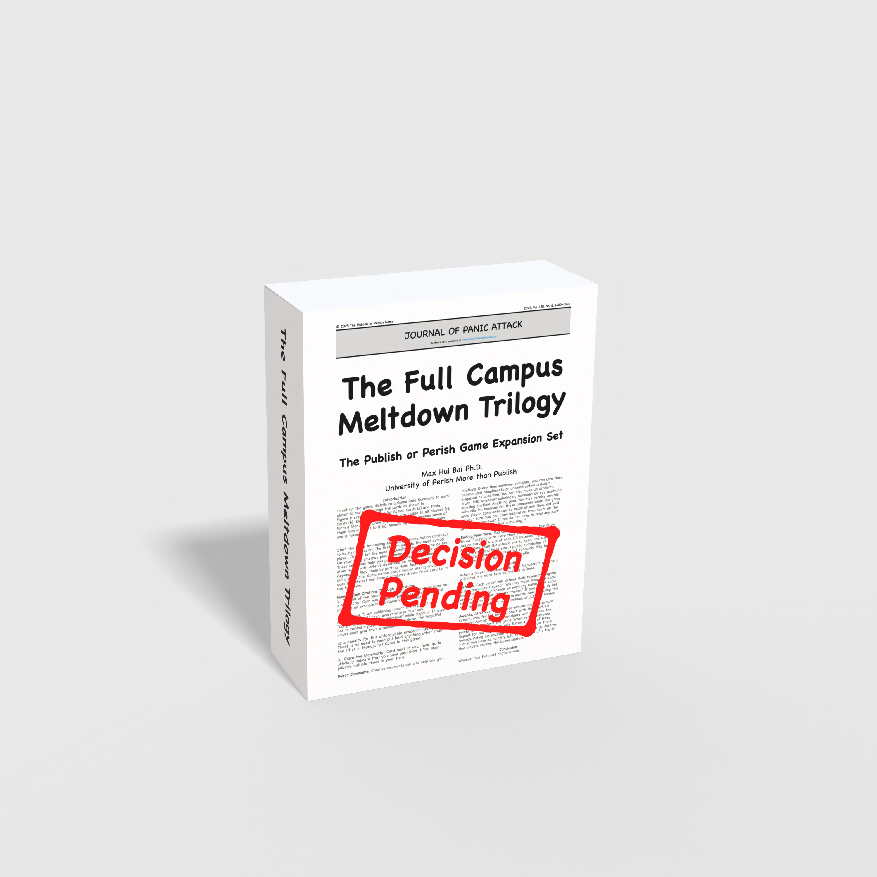 Full Campus Meltdown Trilogy All 3 Expansions Publish Or Perish full-campus-meltdown-trilogy-all-3-expansions-publish-or-perish
