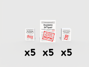 The Publish or Perish Game 5 Sets of Expansion Bundle [Slower Shipping/Tax Exempt]