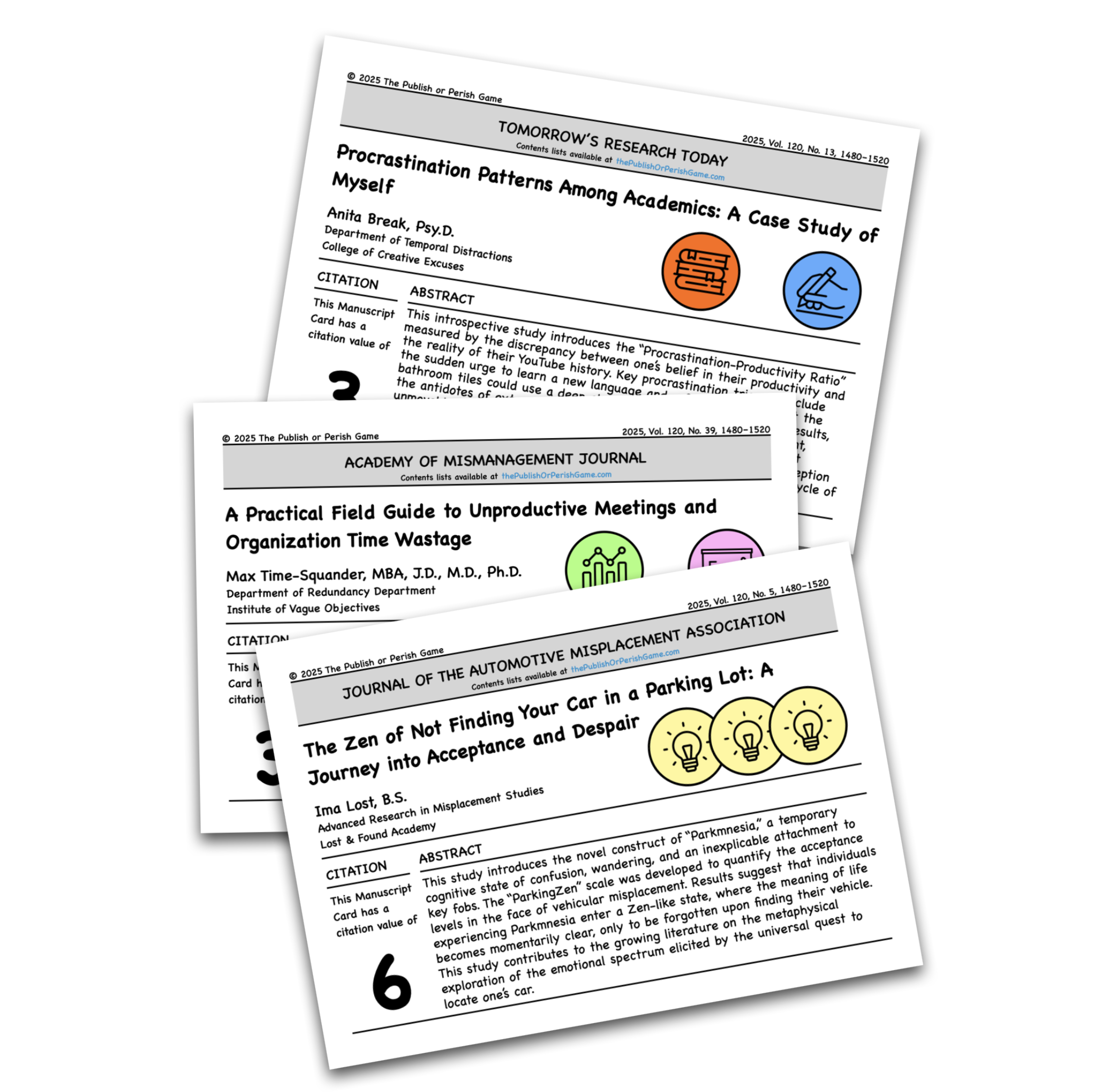 The Publish or Perish Game 10-Pack Bundle [Slower Shipping/Tax Exempt]